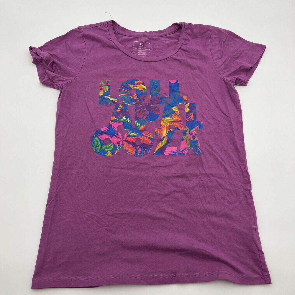 Lollapalooza Grant Park‎ Chicago 2014 Purple T-shirt Size XS